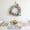 Multicolor, variant on Spring Easter Eggs Wreath, 8" Eggs Vine Wreath with Artificial Green Leaves for Inside and Outside, Summer Spring Rustic Home Decor