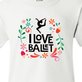 thumbnail image 4 of Inktastic Ballerina Dancer I Love Ballet Youth T-Shirt, 4 of 5