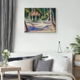 thumbnail image 2 of Masterpiece Art Gallery Hang Awhile Bright Tropical Coast by Kathleen Denis Canvas Art Print 22" x 28", 2 of 4