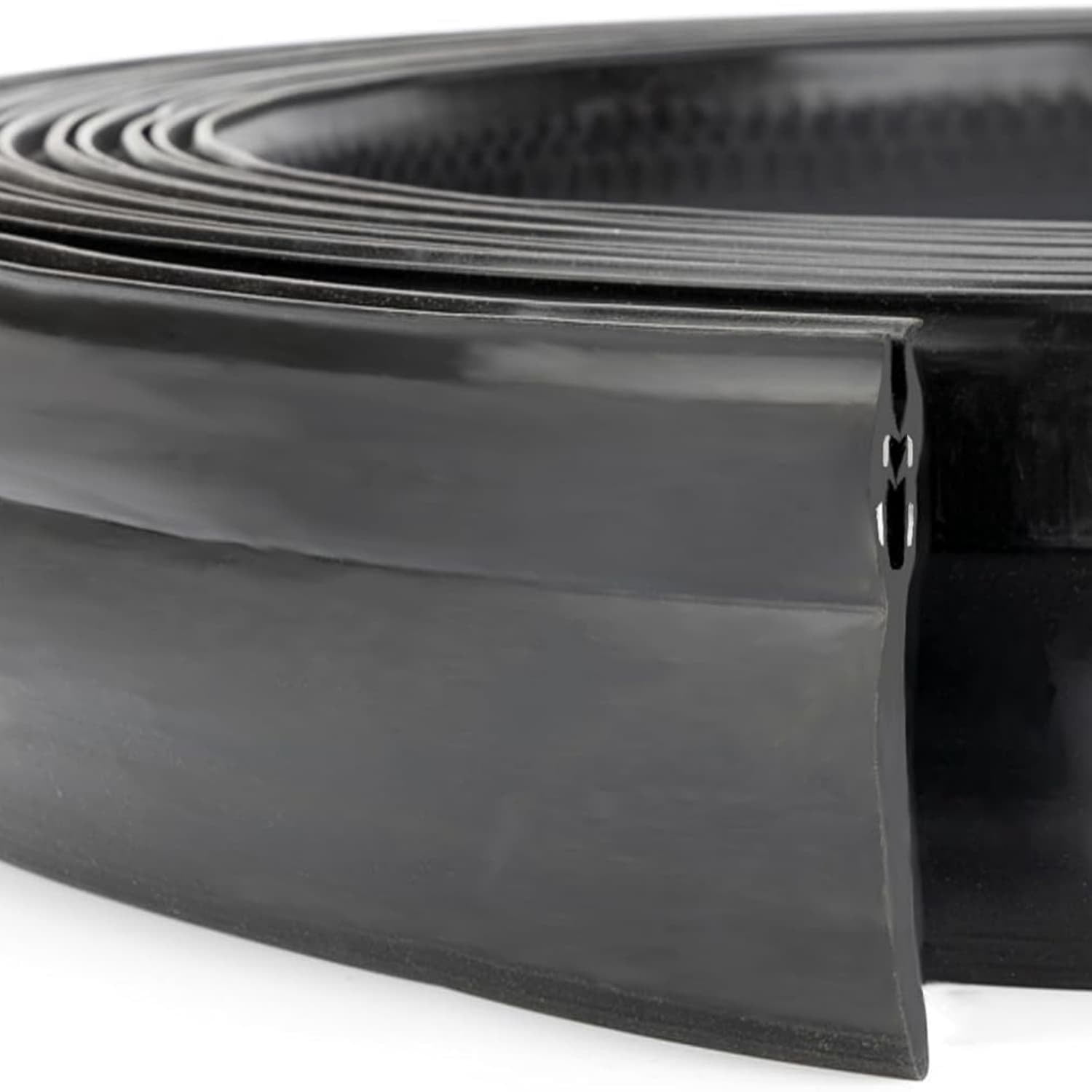 018-546 RV Slide Out Clip Rubber Seal Weather Stripping with 2 Wiper is Suitable for RV Camper Door Window Channel (15 Ft)