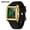 black gold, variant on Men's Square Digital Quartz Watch – Dual Display, Waterproof, Silicone Strap, LED Backlight