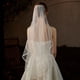 thumbnail image 1 of Zhuge Velo de novia de tul suave con perlas y peine de metal, color blanco, 1 of 2