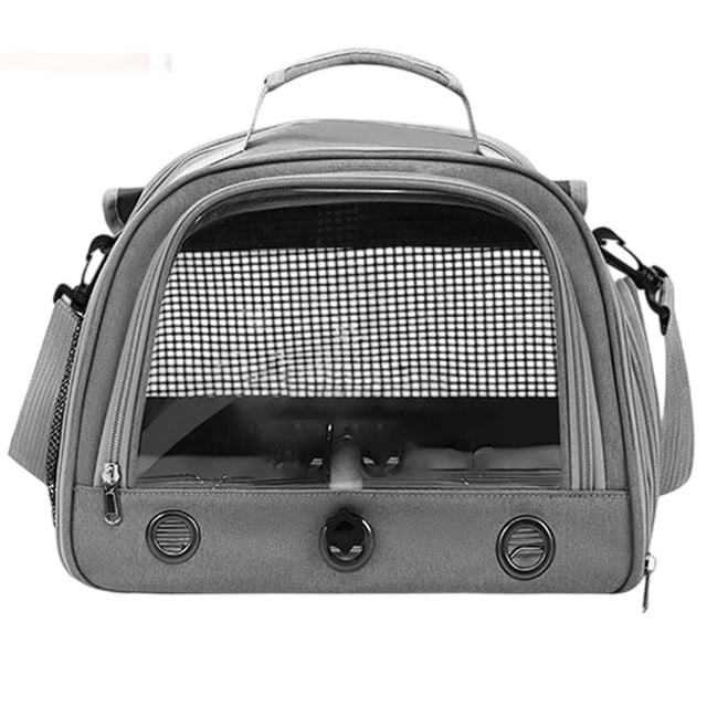 Hearth & Gear Multifunctional Small Animal Backpack And Pet Bag LLittle Rabbit Little Cat Little Dog Bird Backpack With Feeder Cups Tray Portable Breathable Bird For Small Birds Parrots Dog Sponge