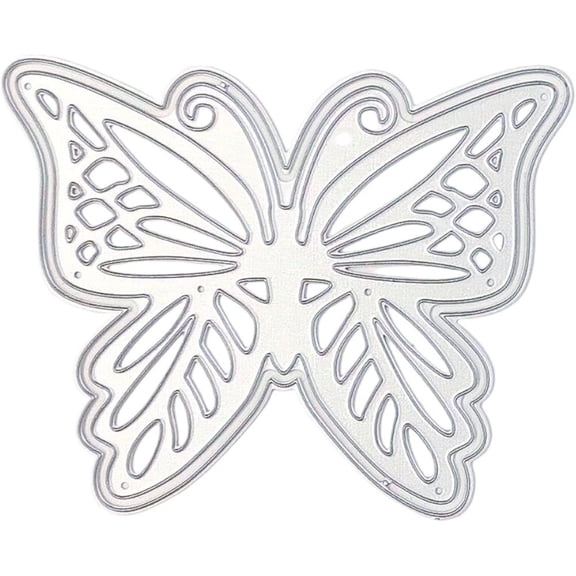 Butterfly Die Cuts, Metal Die Cuts Stencils Butterfly Cut Stencils Butterfly Metal Die Cuts for DIY Crafts Cards Decorative Embossing Making