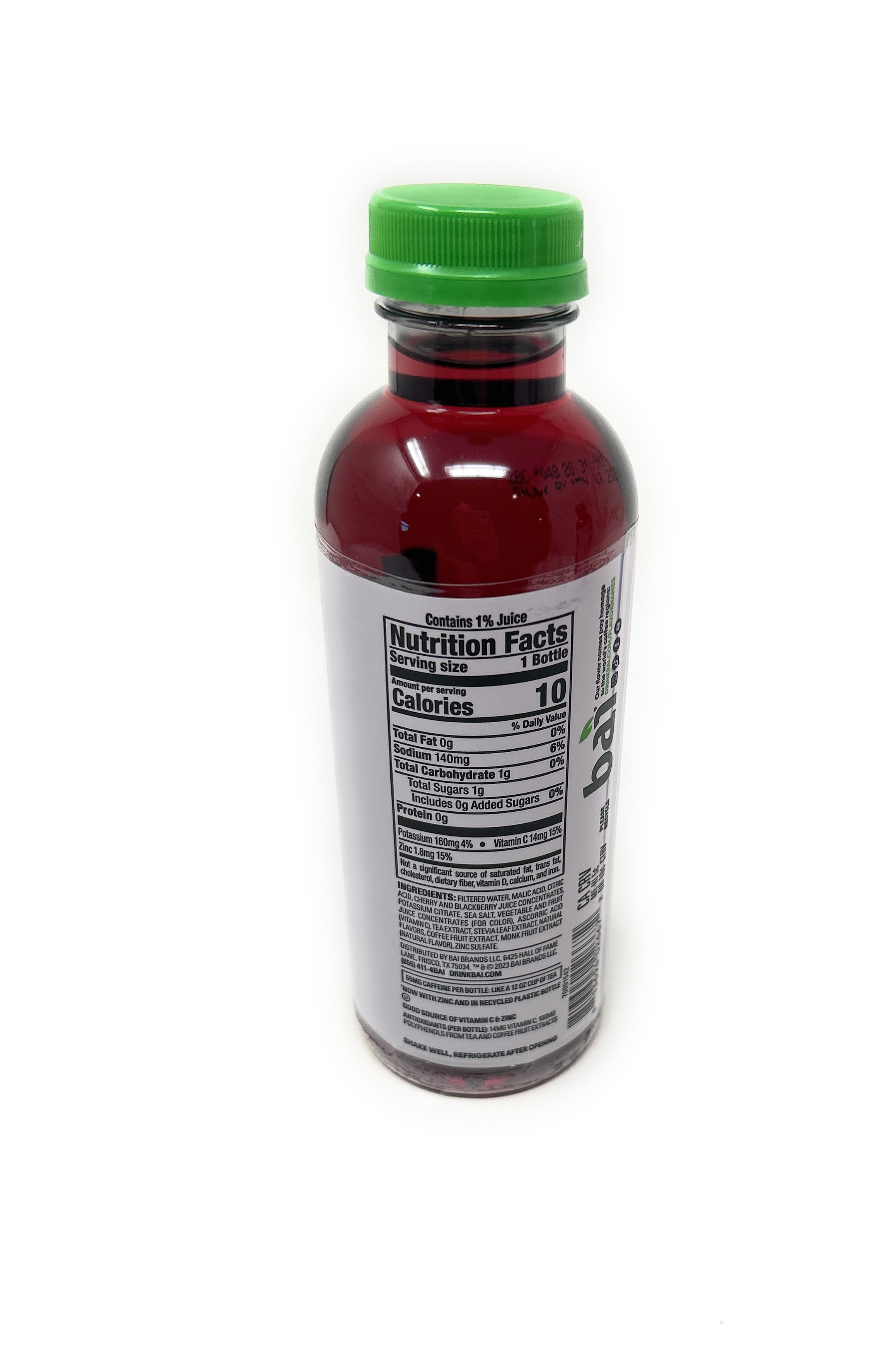 Bai Antioxidant Infused Wonder Water Flavored Water Variety Set 18oz - 7 bottles
