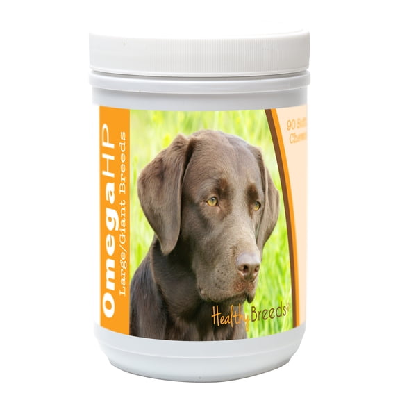 Healthy Breeds Labrador Retriever Omega HP Fatty Acid Skin and Coat Support Soft Chews