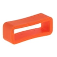 thumbnail image 3 of TISHITA 10pcs Soft Silicone Sport Strap Rubber Secure Clasps Bright Color Clasp Keeper - Orange, 3 of 7