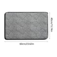 thumbnail image 3 of Alfombrilla antideslizante para baño, alfombrilla absorbente para ducha, alfombra de secado rápido para cocina, felpudo lavable a máquina para entrada, alfombra suave de poliéster para dormitorio., 3 of 6
