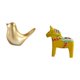 thumbnail image 5 of Figura de animal moderna, escultura de pájaro y caballo, adorno decorativo para sala de estar, oficina, repisa, estantería, armario de entrada, regalo, 5 of 8