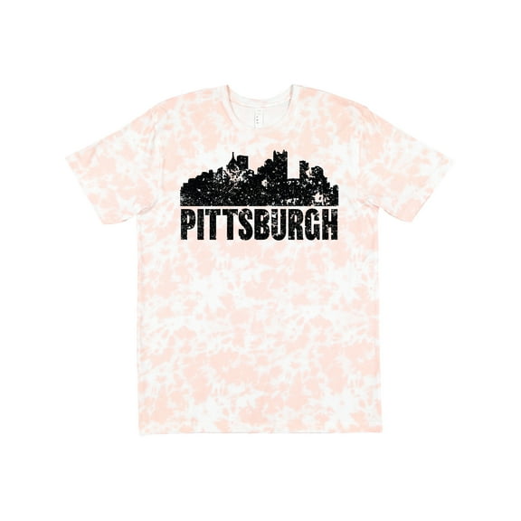 Inktastic Pittsburgh Skyline Grunge T-Shirt