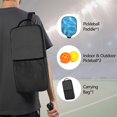 thumbnail image 2 of Pickleball Paddles Set Of 1, Fiberglass Surface, Fluid Smoke Aurora Art Style, 1 Paddle, 2 Balls & Bag, 2 of 5