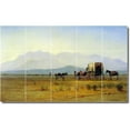 thumbnail image 1 of Ceramic Tile Mural-Albert Bierstadt Country Painting 23. 30" w x 18" h using (15) 6 x 6 ceramic tiles, 1 of 3