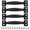 Black, variant on Osdhezcn Pack of 4 Gate Handles Bows-Shaped Garage Door Handle Metal Pulls for Wardrobes Cupboards and Fences Furniture Knob
