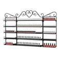 thumbnail image 4 of Nail Polish Shelf Display Rack 5 Tier Metal Wall Mount Storage Organizer Black, 4 of 19