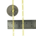 thumbnail image 5 of Nuragold 14k Real Yellow Gold Figaro Link 3.5mm Chain Necklace (16"-26") Italian Jewelry for Men & Women, 5 of 18