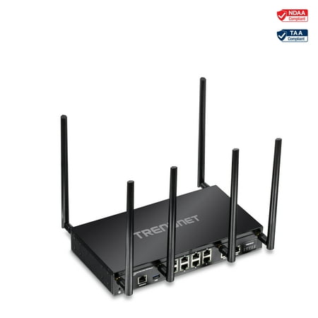 TRENDnet TEW-829DRU AC3000 Wireless Gigabit Multi-WAN VPN SMB Router