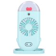 thumbnail image 4 of Ventilador de niebla de agua 2 en 1, miniventilador de pulverización humidificador de mano con carga USB para oficina en casa, 4 of 5