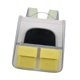 thumbnail image 4 of Bolsa de viaje de la ventana transparente de la mochila para el portador de gatos para conejos de gatito gatito de senderismo amarillo, 4 of 8
