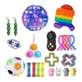 thumbnail image 1 of Honganda 23Pcs/24Pcs/25Pcs/30Pcs Sensory Toys Set, Stress Relief Games Kit, 1 of 9