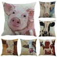 thumbnail image 1 of Funda de almohada con pinturas artísticas, funda de cojín para decoración del hogar, funda de almohada familiar Wmkox8yii HFSH3636, 1 of 1