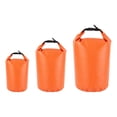 thumbnail image 2 of Bolsas secas impermeables de 3 uds, secos, 8L, 40L, 70L, organizador portátil que mantiene la bolsa seca para kayak, deportes acuáticos, rafting Naranja shamjiam Bolsas secas impermeables, 2 of 8