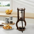 thumbnail image 2 of MIYIOKON 600ml Drip Coffee Tower, Retro Coffee Maker, Iced Coffee Cold Brew Drip Tower, for 6-8 Cup, 2 of 17