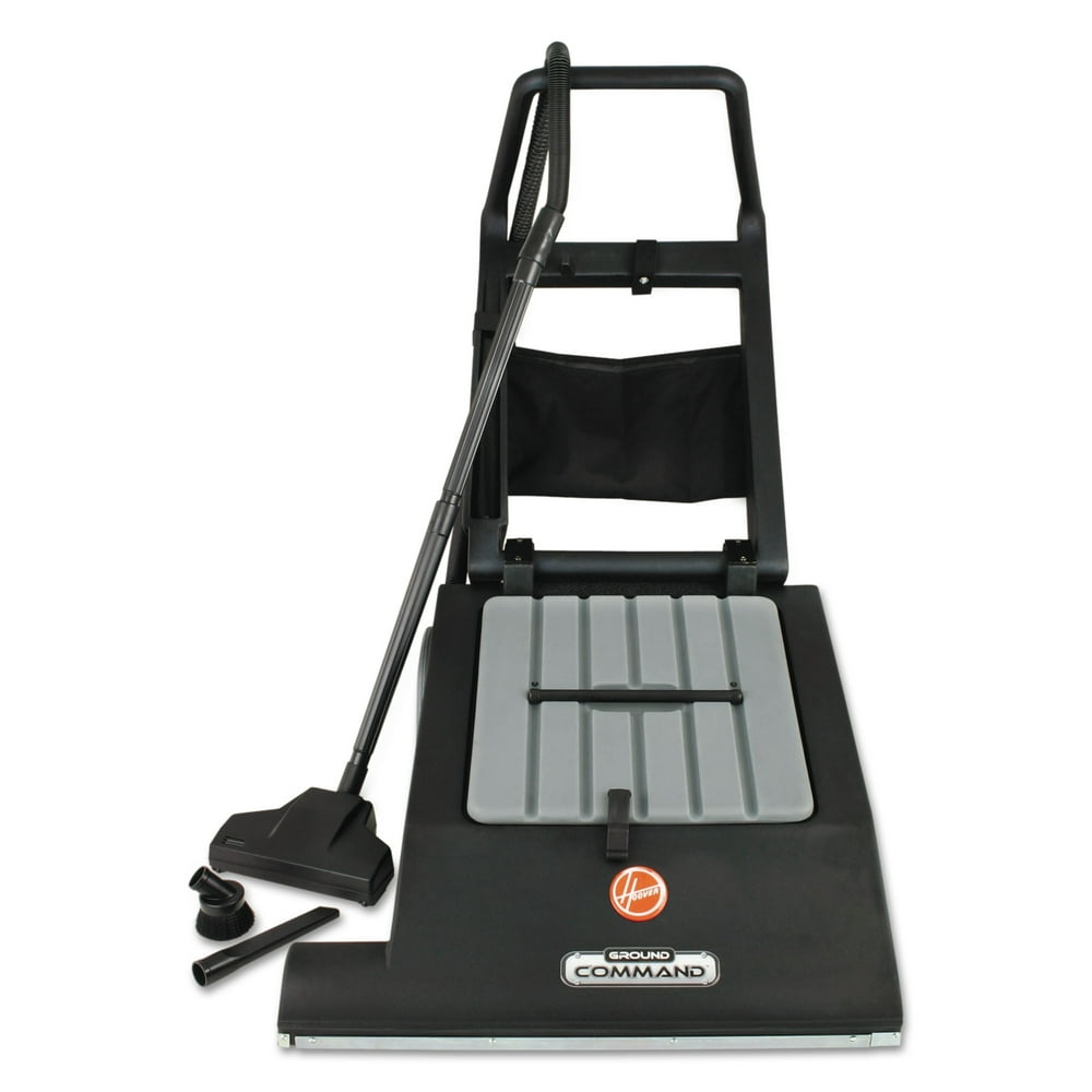 Hoover Commercial Ground Command 30" WideArea Vacuum, 103 lbs, Black