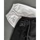 thumbnail image 4 of Pantalones de jogging PROTECT Y2K para hombre, estilo Harajuku, hip hop, con letras bordadas, estilo vintage, negros, holgados, de cintura alta, anchos, ropa de calle, 4 of 5