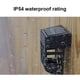 thumbnail image 5 of Lámpara solar de pared para postes de cerca, luces solares para terraza con sensor de anochecer a amanecer, luces decorativas para exteriores a prueba de agua, ahorro de energía, fácil instalación, 5 of 5