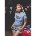 thumbnail image 2 of Independence U.s.a. Country T-Shirt Women -Image by Shutterstock, Female Small, 2 of 4