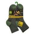 thumbnail image 5 of John Deere Men's Socks, Workwear Max Cushion High Ankle Socks, 6-Pack, 5 of 5