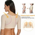 thumbnail image 5 of VASLANDA Shaper Tops for Women, Slimmer Upper Arm Compression Post Surgery Posture Corrector Lift Breasts Vest Shapewear, 5 of 6