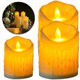 thumbnail image 3 of Hugtrwg 3 Velas 5 Cm Con Pilas para Del PP para Bodas (5 0 X 7 0 Cm), 3 of 8