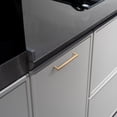 thumbnail image 5 of Goo-Ki 5 Inch(128mm) Zinc Alloy Kitchen Cabinet Pulls, Champagne Bronze Classic Cabinet Handles for Dresser,Wardrobe & Cupboard, 6 Pack, 5 of 7