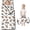 Bulldog and Dog Paw Print White Pattern, variant on Boston Terrier and Sun Gray Pattern Teens Toddler Nap Mat with Pillow, Sleeping Mat Bag for Preschool Daycare 59"x22"