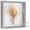Gray - Foam Back, variant on 8x8 Shadow Box Frame with Soft Linen Back - Push Pins Included, Memory Box Display Case for Flower, Tickets and 3D Items