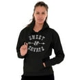 thumbnail image 3 of Sweet Savage Cute Sassy Attitude Gym Hoodie Sweatshirt Women Brisco Brands S, 3 of 5