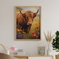 thumbnail image 6 of Diamond Art Kits for Adults, Cow Pasture Orange Flowers 5D Diamond Painting Kits for Adults Beginners, DIY Full Drill Diamond Painting, Gem Art and Crafts 12x16, 6 of 7