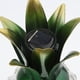 thumbnail image 4 of Lámpara de mesa decorativa de cristal con luz LED en forma de piña con energía solar Blanco, 4 of 9
