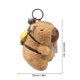 thumbnail image 3 of LLavero de muñecos de Capibara de dibujos animados, simulación suave, Capibara esponjosa, decoración de la habitación del hogar, 3 of 9