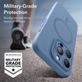 thumbnail image 4 of Funda ESR para iPhone 15 Pro Max con MagSafe, silicona azul claro, 4 of 7