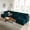 Blue, variant on HUTWIFE Modular Sectional Sofa, 75.9 Inch L Shaped Couch Set for Living Room, Loveseat Comfy Cloud Couches with Movable Ottoman, DIY Combination, Chenille