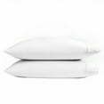 thumbnail image 1 of Taies d'Oreiller en Percale 100 % Coton Fraîches et Nettes Format Standard Blanc par Color Sense, 1 of 5