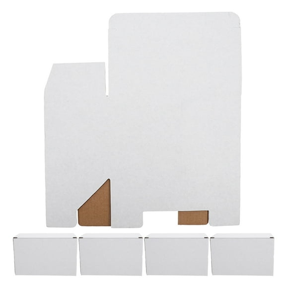 unbranded 5 Pcs Packing Boxes for Moving Book Shipping Coffee Net Machine Electronic Kits White