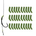 thumbnail image 2 of 30PCS Carp Fishing Hook Kickers D Rig Kicker Aligners Hooks Sleeves Rigs Accessories End Terminal Tackle 30pcs, 2 of 6