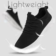 thumbnail image 2 of Zapatillas para correr ZGPWZWL para hombre, zapatillas negro/blancas, talla 10, 2 of 6