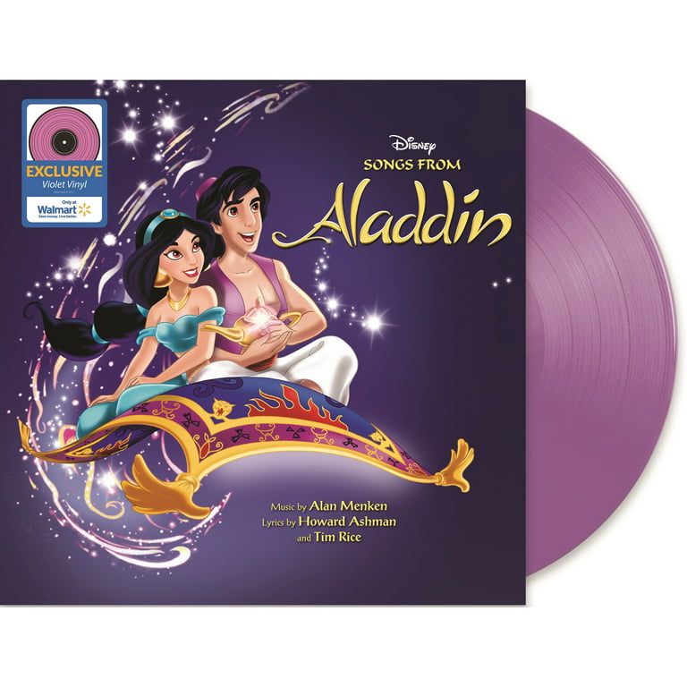 Songs From Aladdin - Soundtrack - Walmart Exclusive - Violet Vinyl