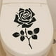 thumbnail image 4 of 3x Pegatina Floral para Tapa de Inodoro, Pegatinas Florales para Cubierta de Asiento de Inodoro, Calcomanías Divertidas, Pegatina Floral para Tapa de 3 piezas, 4 of 8