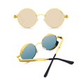 thumbnail image 3 of Lentes de Sol Polarizados RONSOU G1020N 8 Redondos Estilo Steampunk Retro Proteccion UV400, 3 of 5