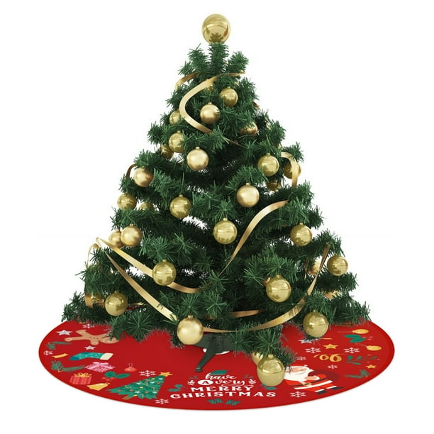 Jupe de sapin de Noël, clôture de sapin de Noël en trois dimensions Jupe de sapin de Noël, clôture de sapin de Noël en trois dimensions